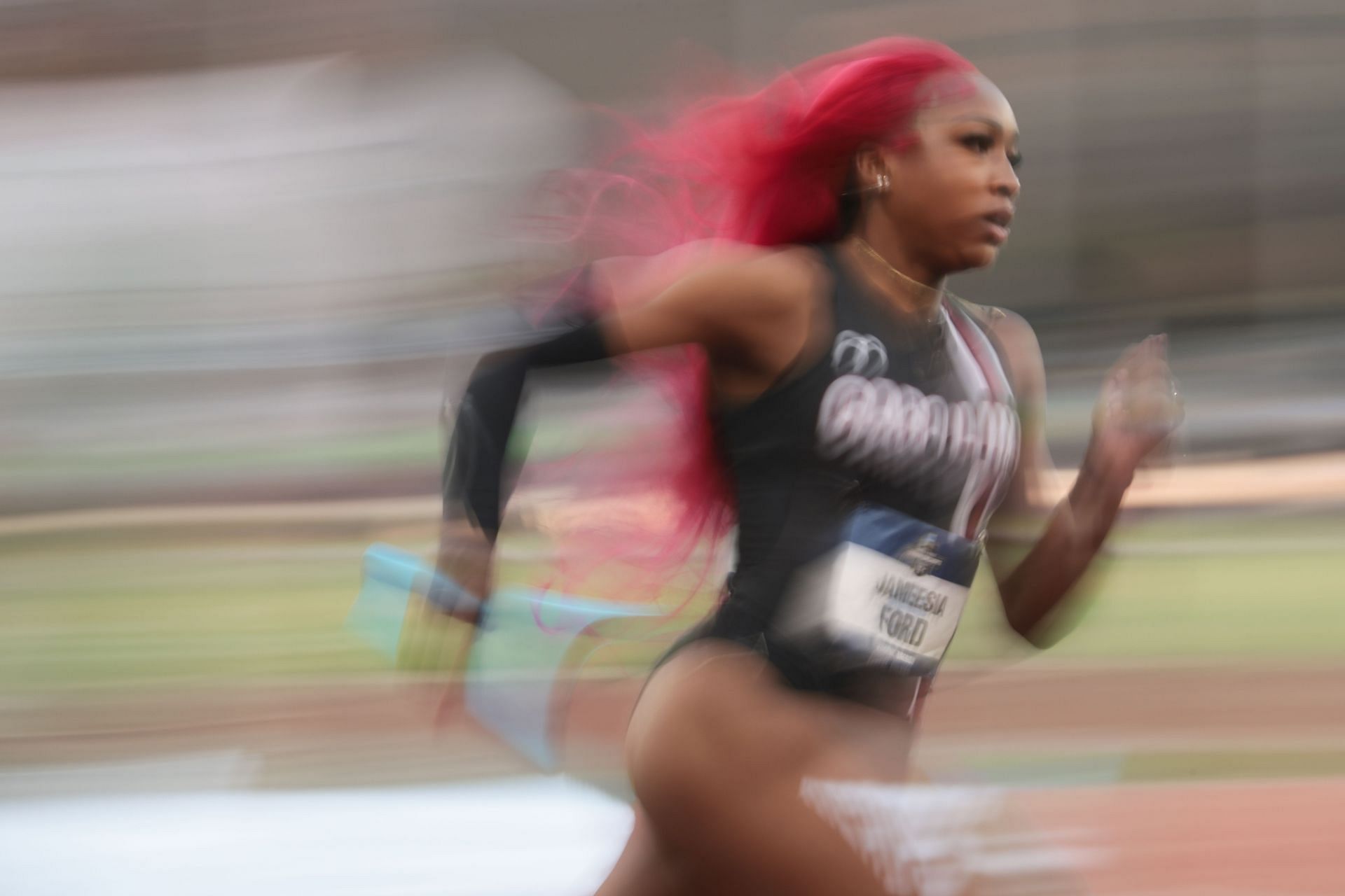 Ford competes at the 2025 NCAA Division I Track and Field Championships - Source: Getty